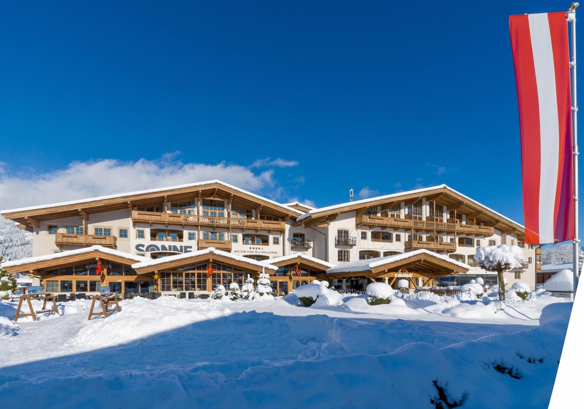 Hotel & Spa Sonne 4 Sterne Superior Kirchberg in Tirol Dış mekan fotoğraf